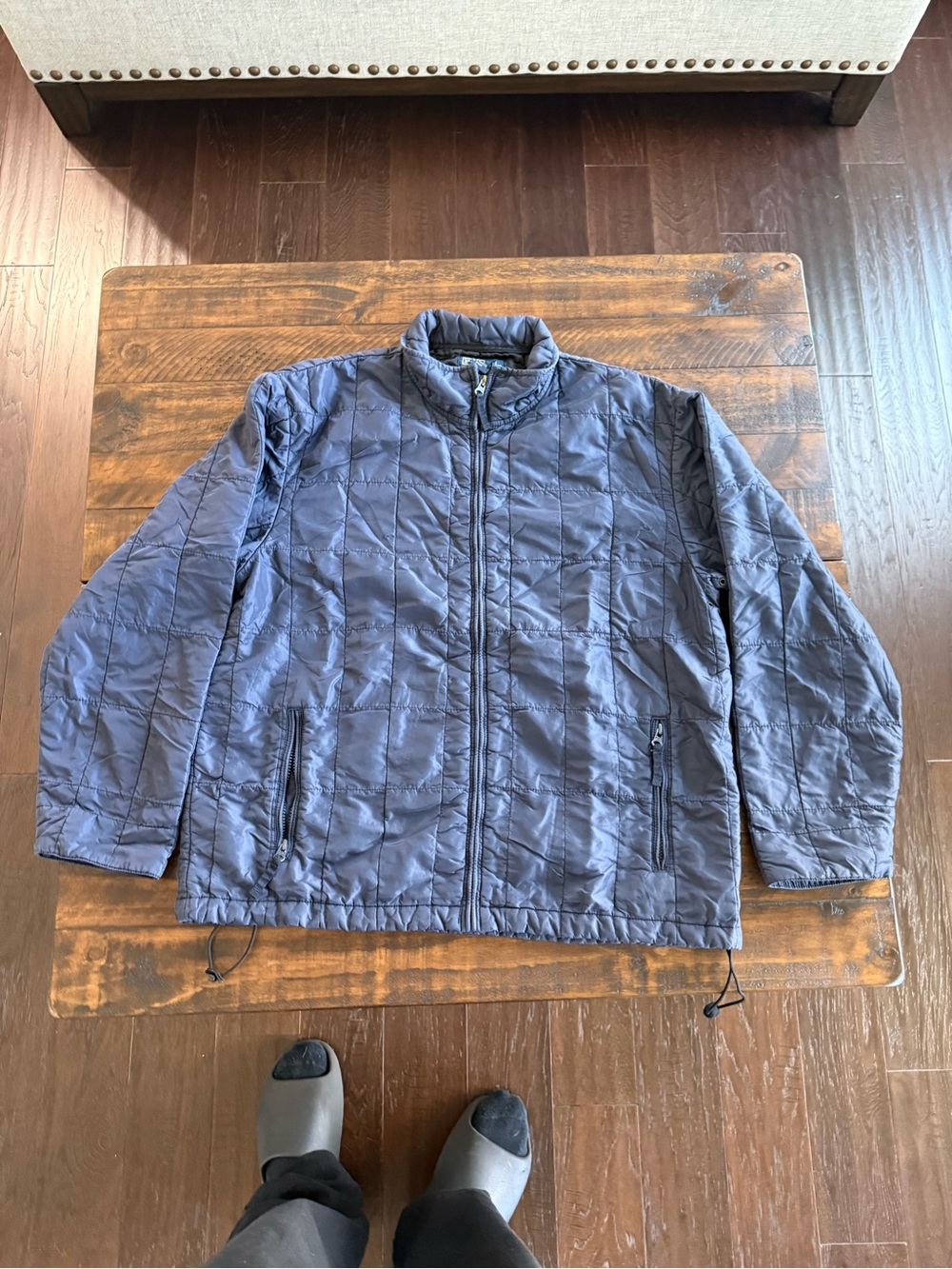 Polo by Ralph Lauren Quilted Bomber Jacket in Navy